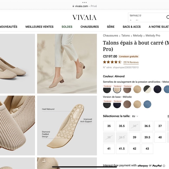 Vivaia Melody Pro size 40 - Picture 5 of 6